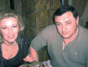 Лена Вовкова и Аркадий Ихилевич
